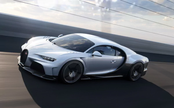 silver car car supercar Bugatti Bugatti Chiron vehicle Bugatti Chiron Super Sport HD Desktop Wallpaper | Background Image