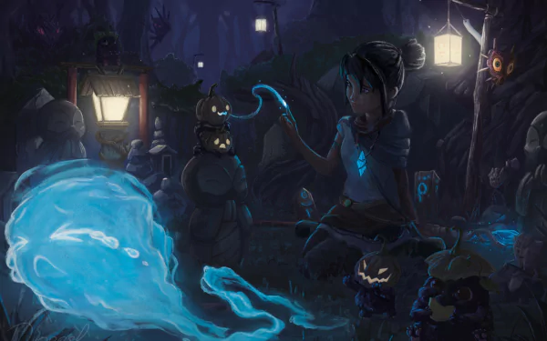 Kena (Kena: Bridge Of Spirits) video game Kena: Bridge of Spirits HD Desktop Wallpaper | Background Image