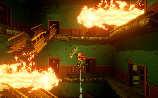 video game Firegirl HD Desktop Wallpaper | Background Image
