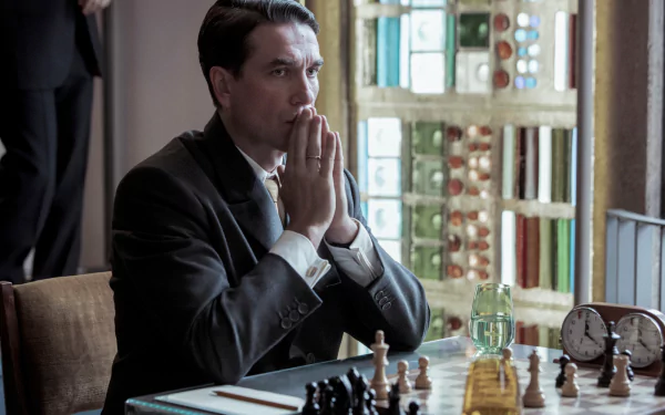 Marcin Dorociński TV Show The Queen's Gambit HD Desktop Wallpaper | Background Image