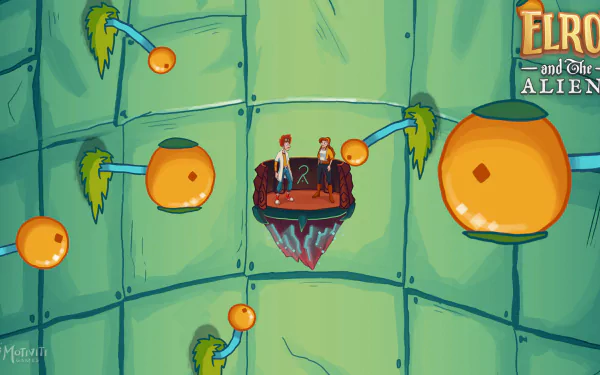 video game Elroy and the Aliens HD Desktop Wallpaper | Background Image