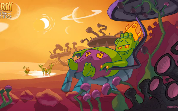 video game Elroy and the Aliens HD Desktop Wallpaper | Background Image