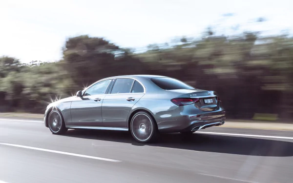  Silver Mercedes-Benz E 350 AMG Line