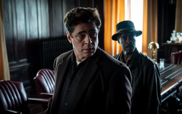 Don Cheadle Benicio del Toro movie No Sudden Move HD Desktop Wallpaper | Background Image