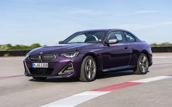  Purple BMW M240i xDrive Coupé Worldwide (G42)