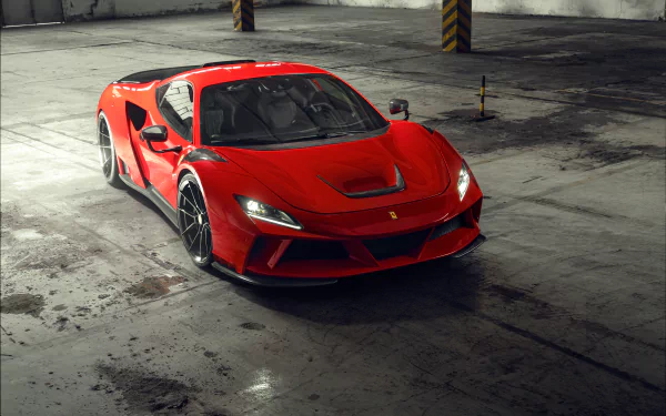 Red 2021 Novitec Ferrari F8 Tributo N-Largo