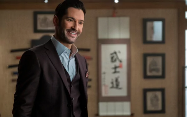 Tom Ellis Lucifer Morningstar TV Show Lucifer (TV Show) HD Desktop Wallpaper | Background Image