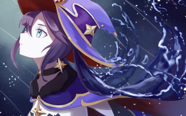 Mona (Genshin Impact) video game Genshin Impact HD Desktop Wallpaper | Background Image