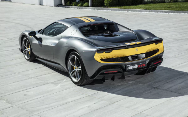  Silver 2022 Ferrari 296 GTB Assetto Fiorano (F171)