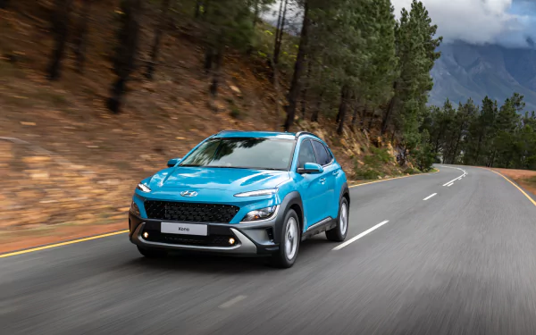  Blue 2021 Hyundai Kona