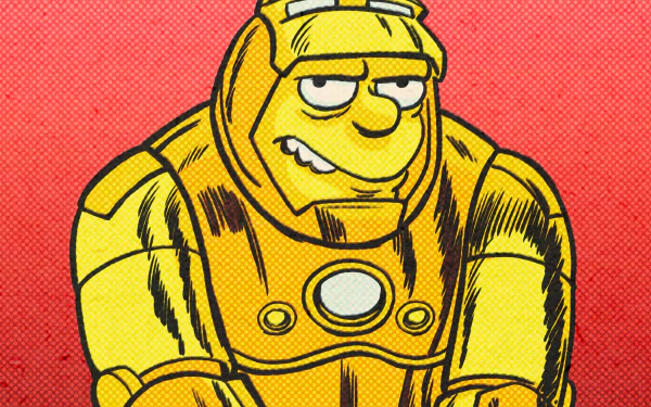 Iron Man Barney Gumble movie The Good, The Bart, and The Loki HD Desktop Wallpaper | Background Image