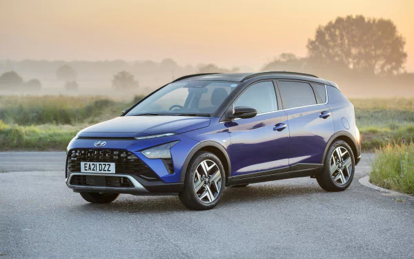  Blue 2021 Hyundai Bayon