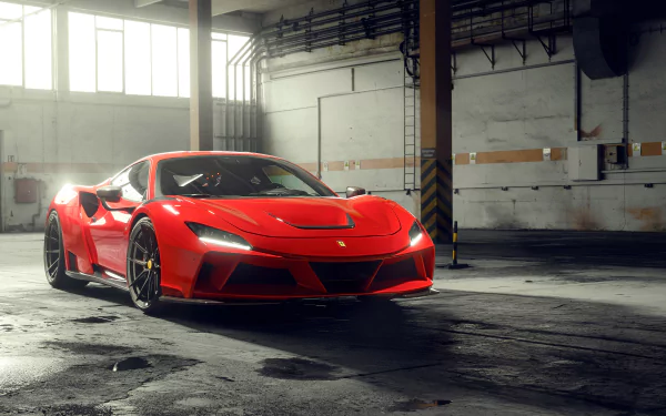  Red 2021 Novitec Ferrari F8 Tributo N-Largo