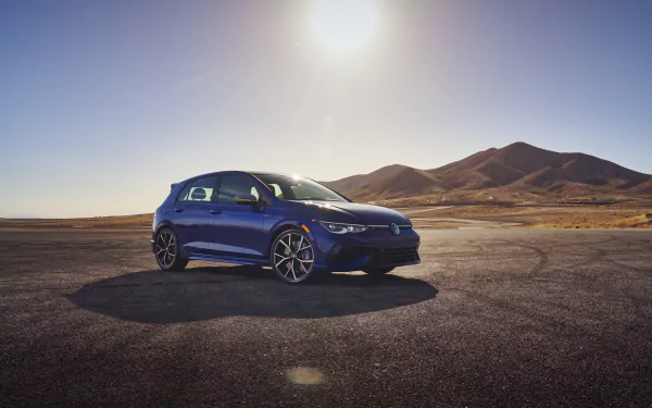  Blue 2022 Volkswagen Golf R