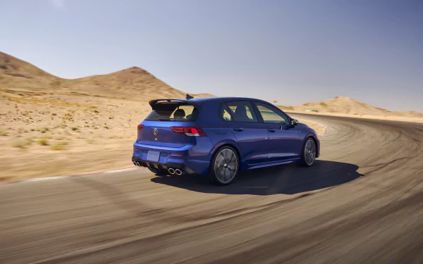  Blue 2022 Volkswagen Golf R