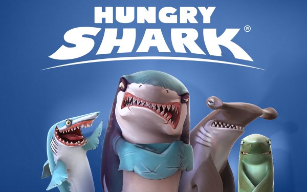 Video Game Hungry Shark World Hungry Shark HD Wallpaper | Background Image
