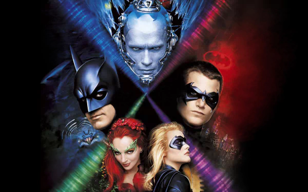 Poison Ivy Mr. Freeze (DC Comics) Batgirl Dick Grayson Robin (DC Comics) Batman movie Batman & Robin HD Desktop Wallpaper | Background Image