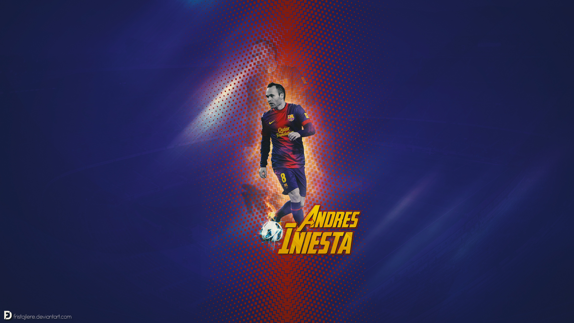 Sports Andrés Iniesta HD Wallpaper | Background Image