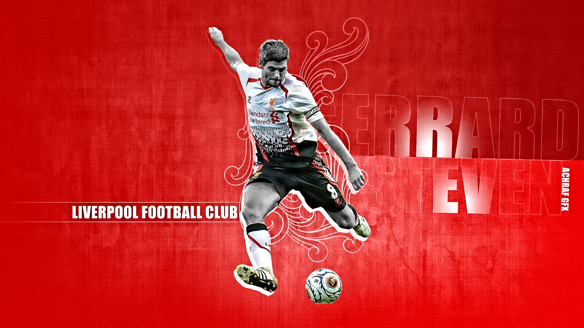 Download Liverpool F.C. Steven Gerrard Sports HD Wallpaper