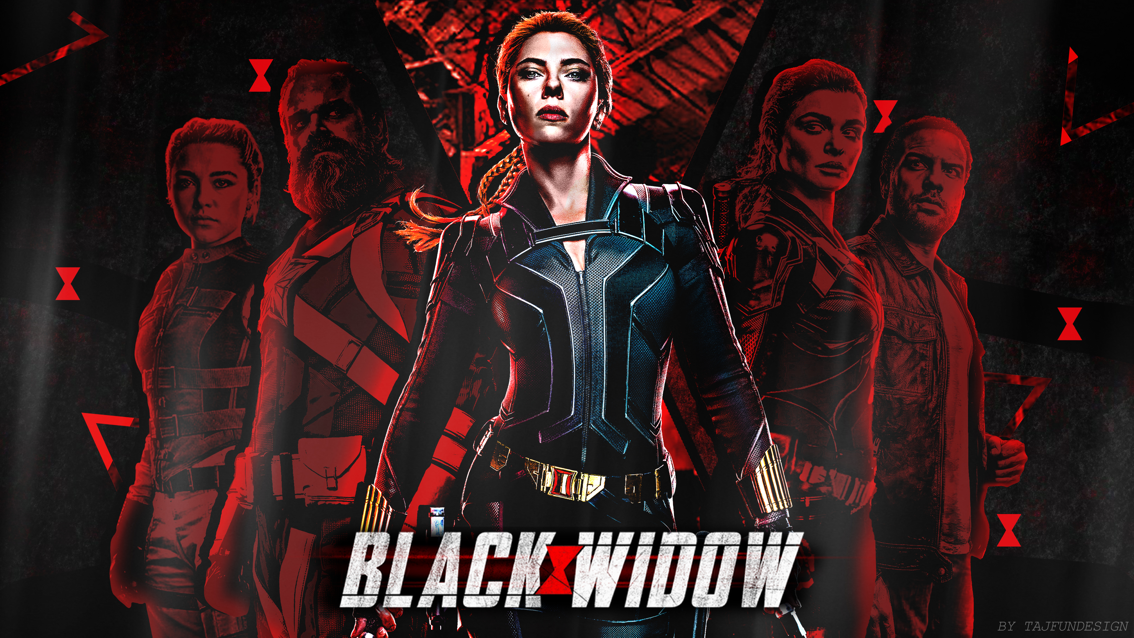 Marvel Studios' Black Widow Wallpaper 4k Version 2 by TajfunYt