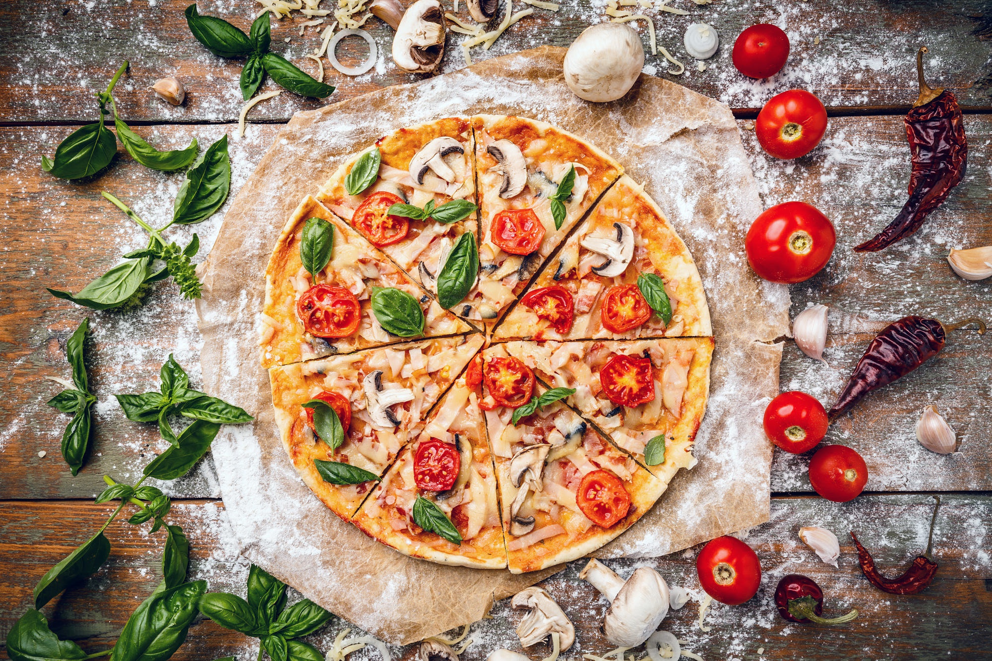 download-still-life-food-pizza-hd-wallpaper