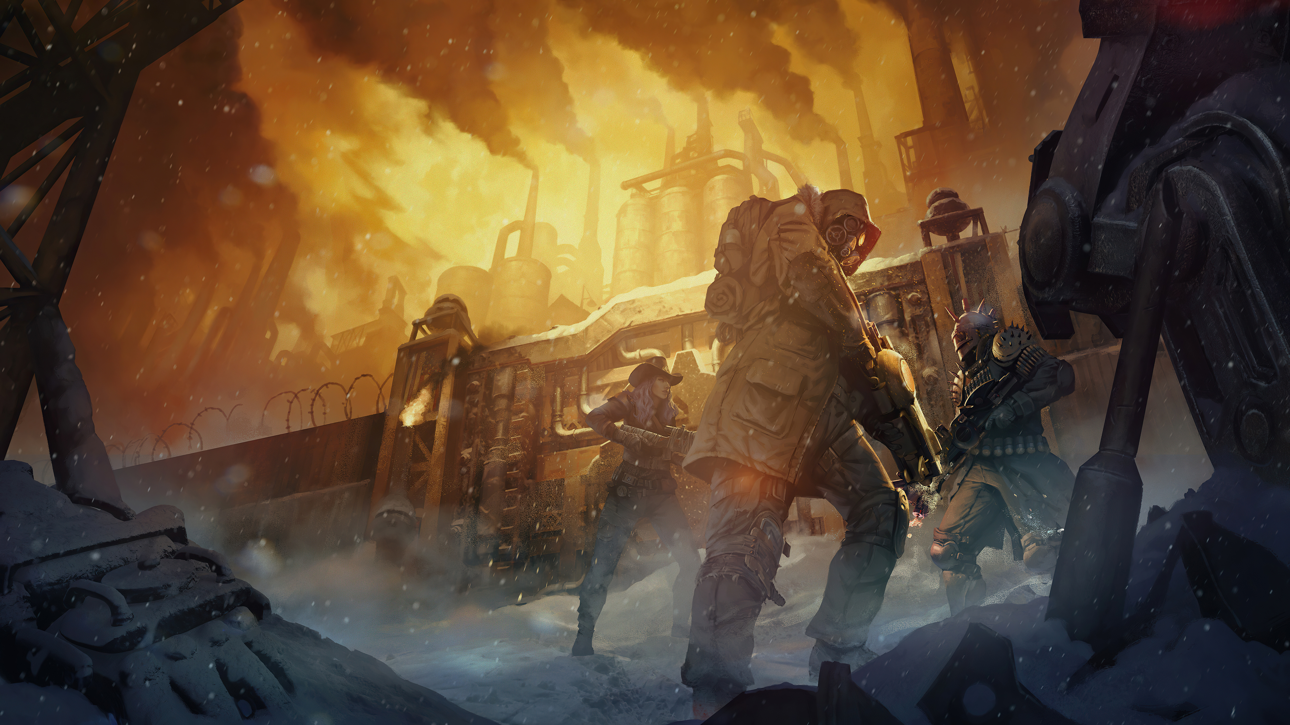 Video Game Wasteland 3 HD Wallpaper | Background Image