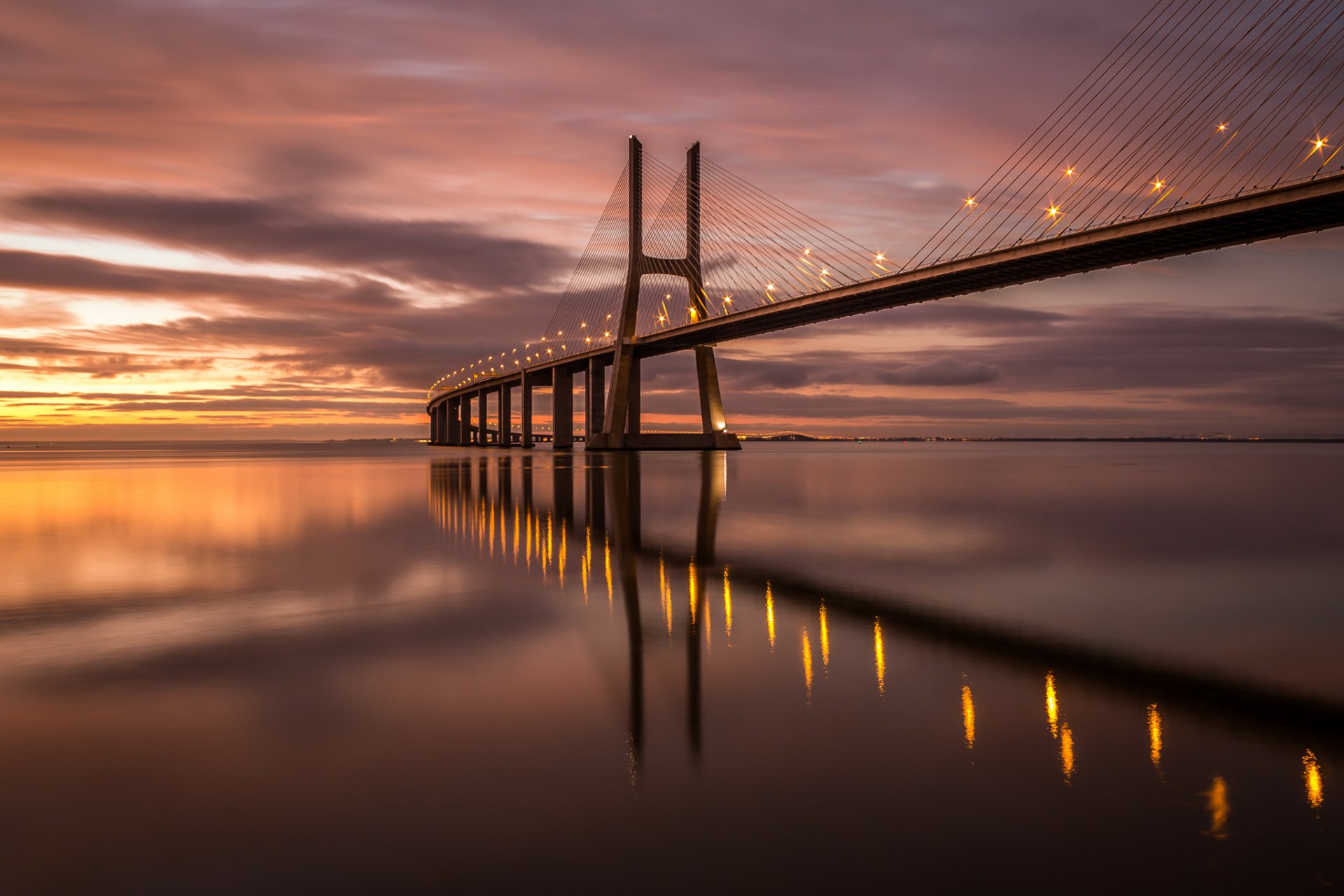 Download Man Made Vasco Da Gama Bridge HD Wallpaper by Ricardo Mateus