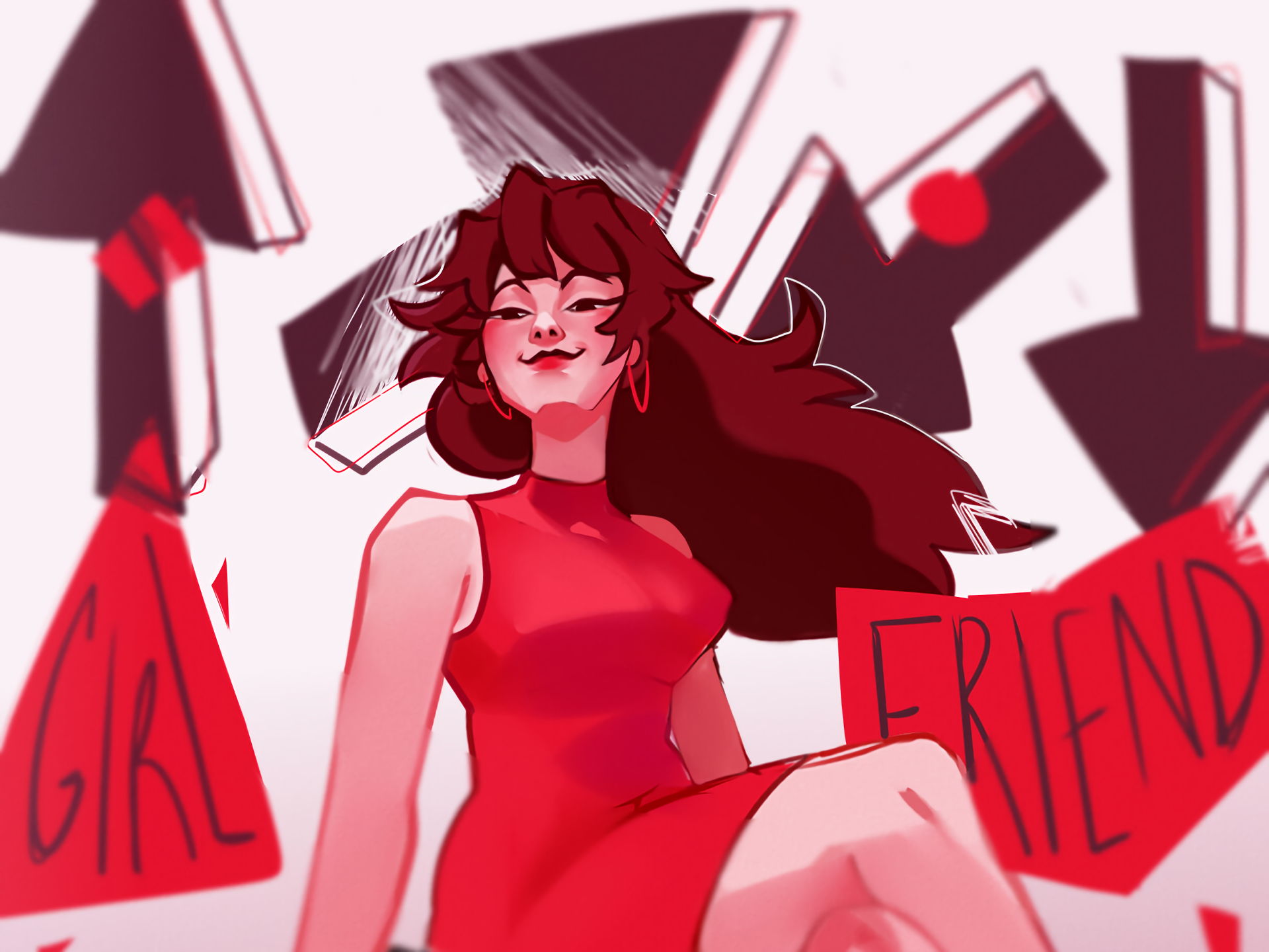 Download Video Game Friday Night Funkin' HD Wallpaper