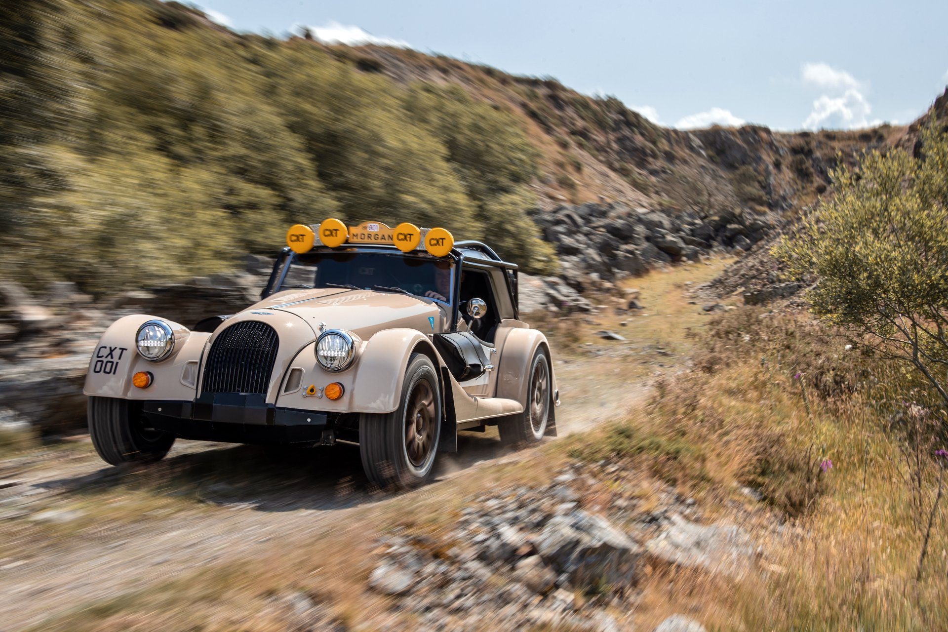 Download Vehicle Morgan Plus 4 CX-T 4k Ultra HD Wallpaper