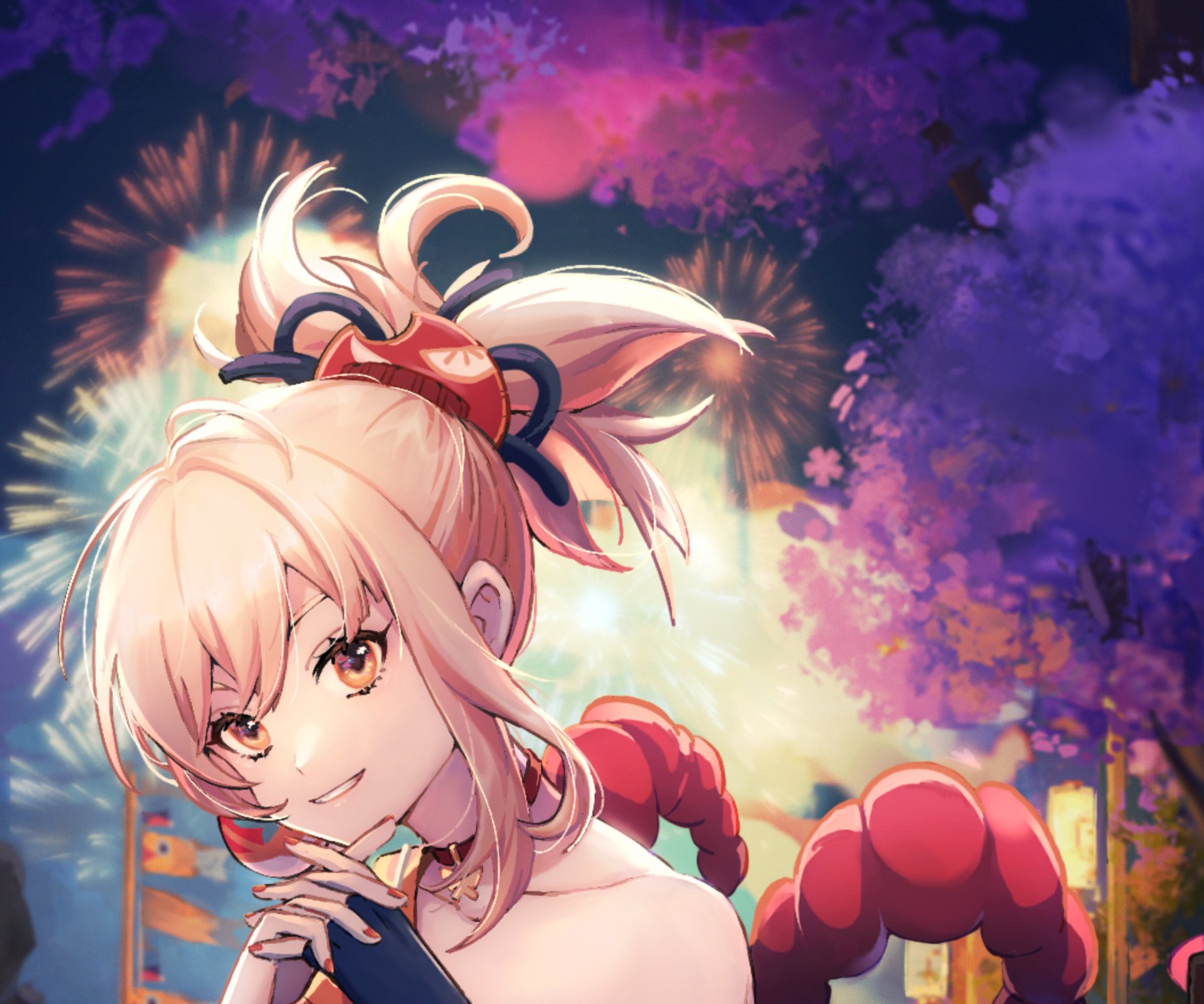 Download Yoimiya (Genshin Impact) Video Game Genshin Impact HD Wallpaper by orange box