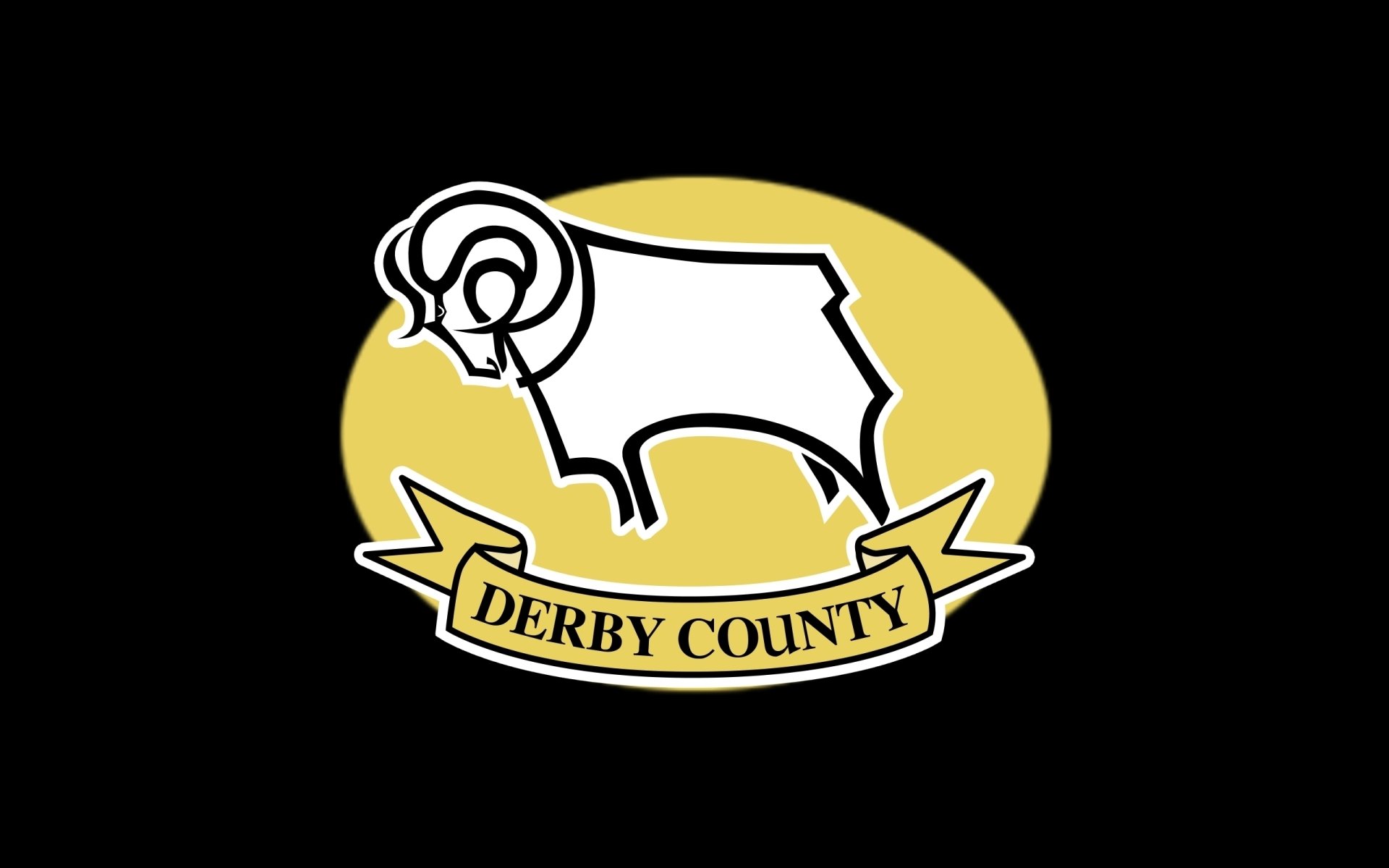 Download Emblem Logo Soccer Derby County F.C. Sports HD Wallpaper