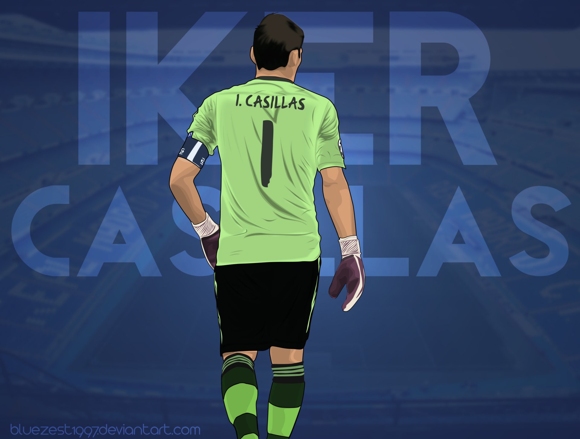 Iker Casillas Real Madrid Wallpaper by adi-149 on DeviantArt