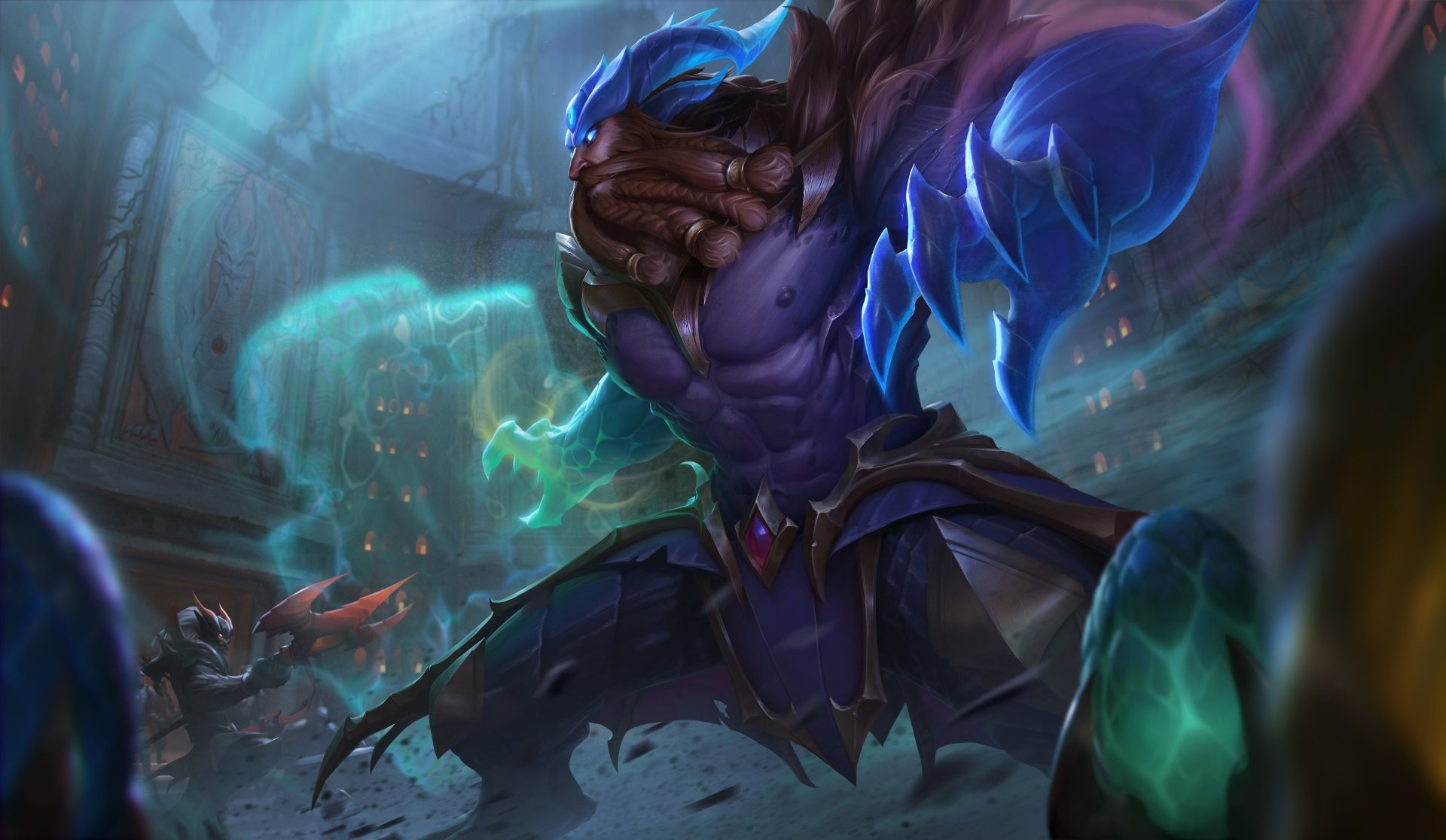 Download Udyr (League Of Legends) Video Game League Of Legends 4k Ultra HD Wallpaper