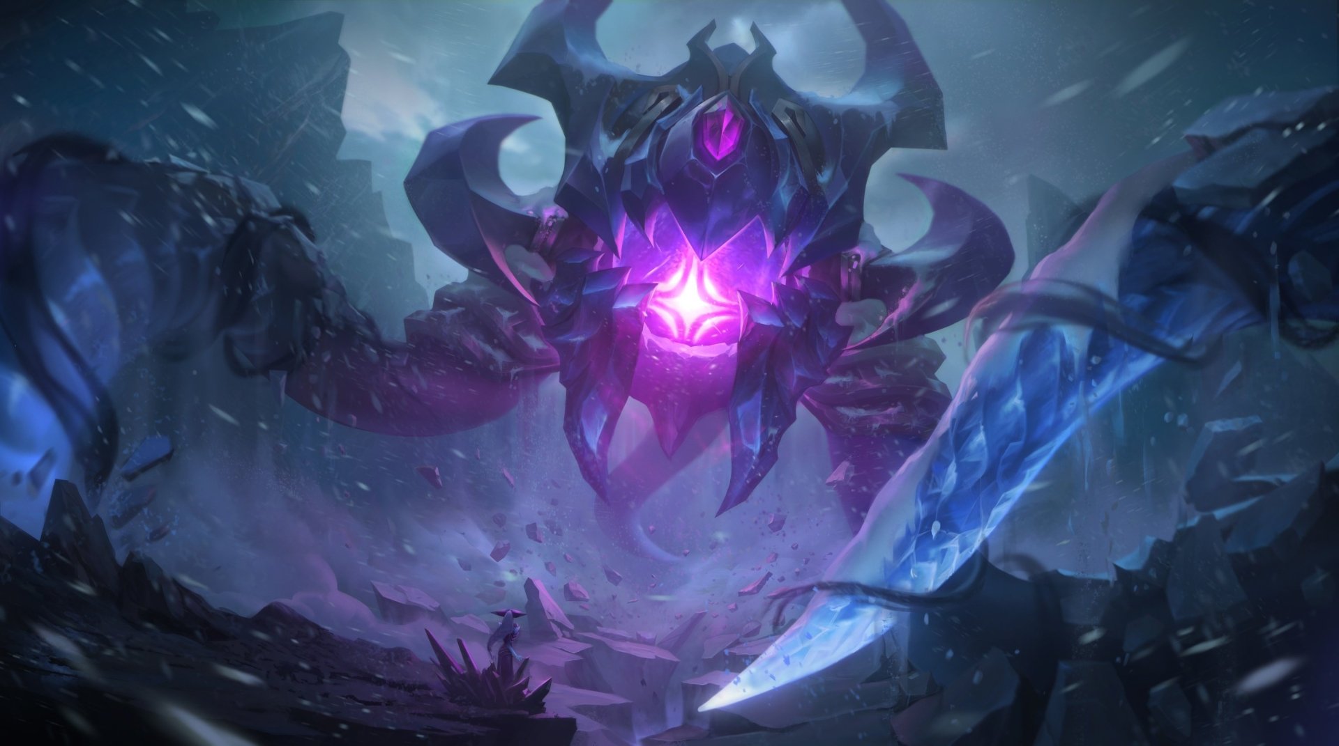 Download Lissandra (League Of Legends) Vel'koz (League Of Legends) Video Game League Of Legends HD Wallpaper