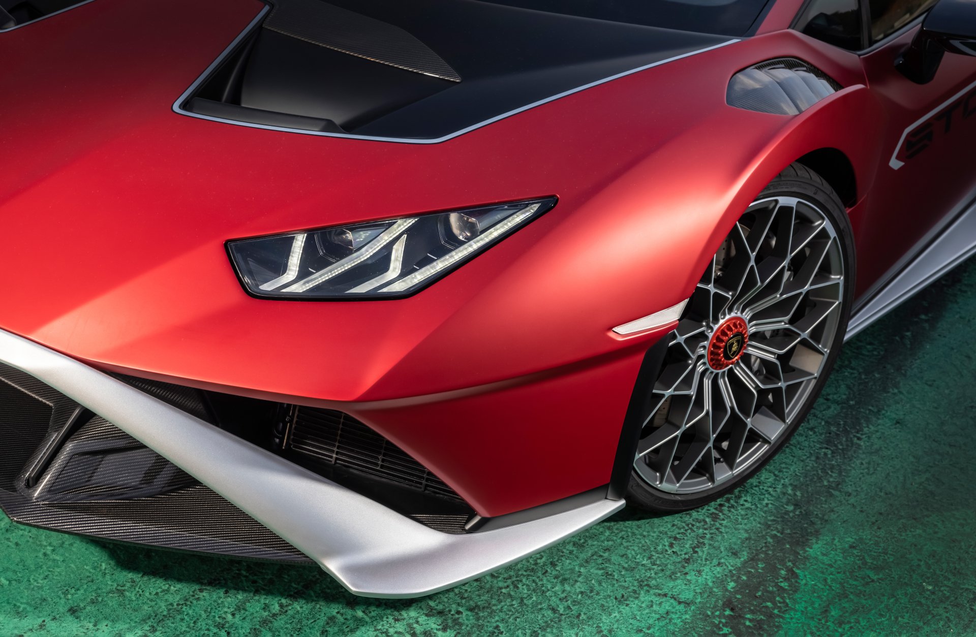 Download Supercar Vehicle Lamborghini Huracán STO 8k Ultra HD Wallpaper
