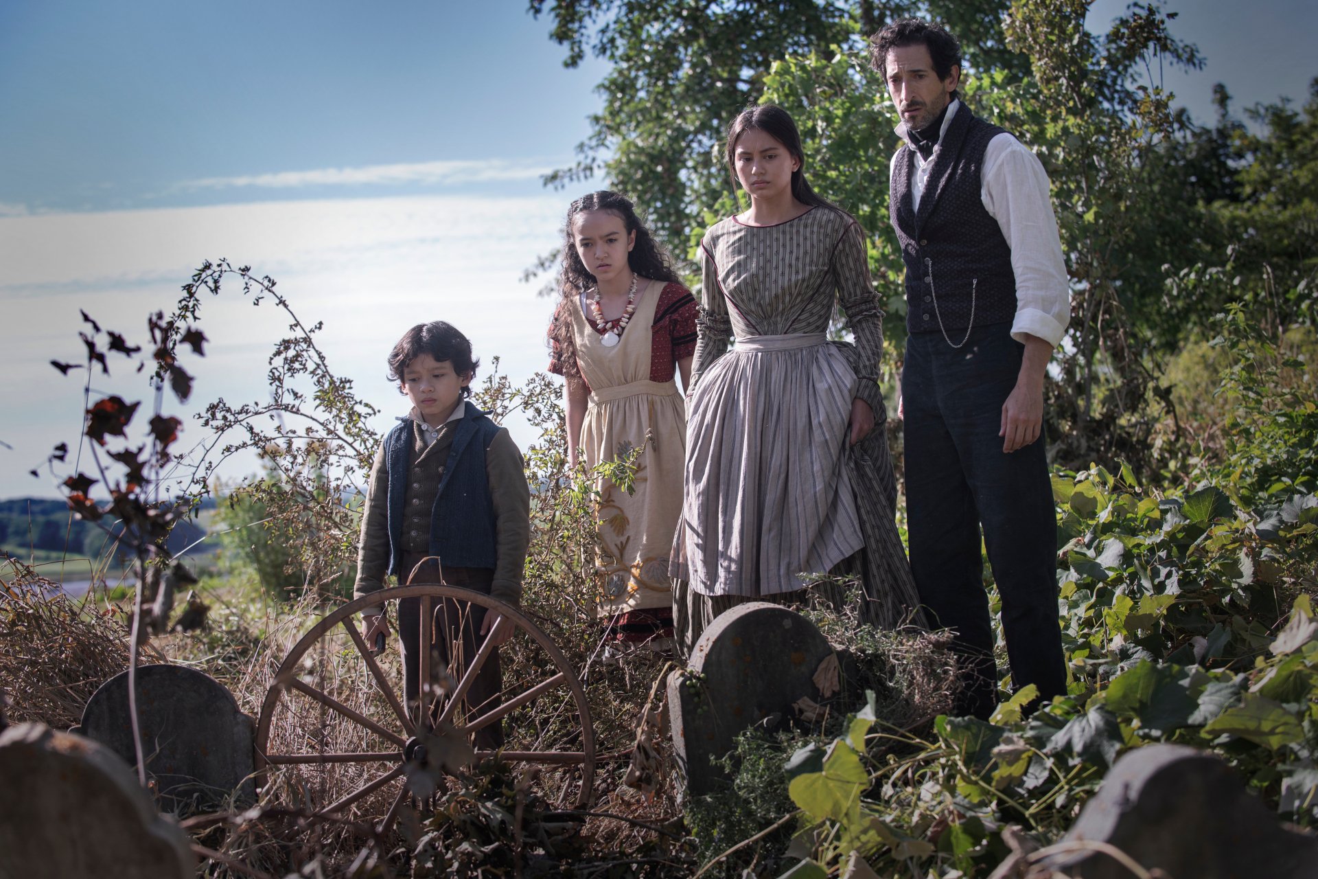 Download Jennifer Ens Ian Ho Sirena Gulamgaus Adrien Brody TV Show Chapelwaite 4k Ultra HD Wallpaper