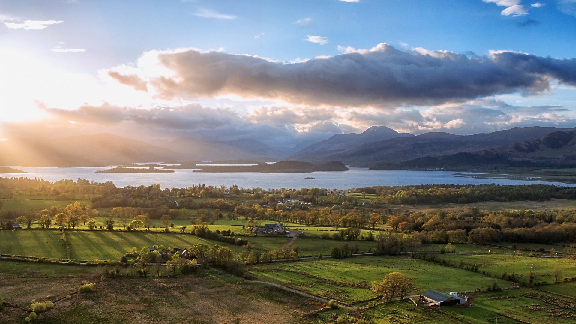 Download Scotland Loch Lomond Photography Landscape HD Wallpaper