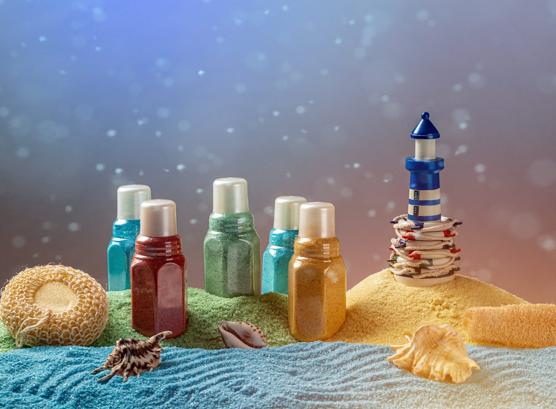 Download Bath Salt Man Made Spa HD Wallpaper