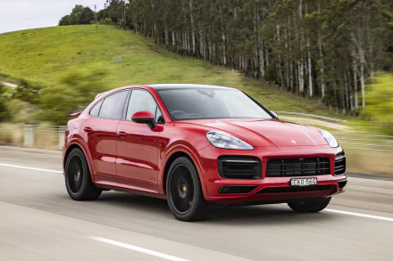  Red Porsche Cayenne GTS Coupé