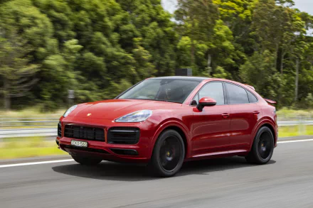  Red Porsche Cayenne GTS Coupé