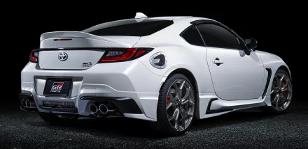  White Toyota GR 86 GR with GR Parts