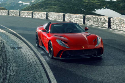  Red 2021 Novitec Ferrari 812 GTS N-Largo