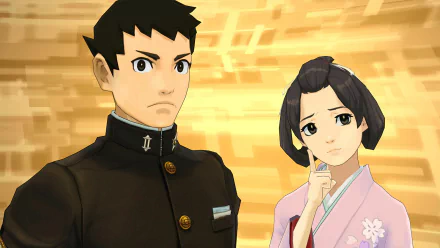 video game The Great Ace Attorney Chronicles HD Desktop Wallpaper | Background Image
