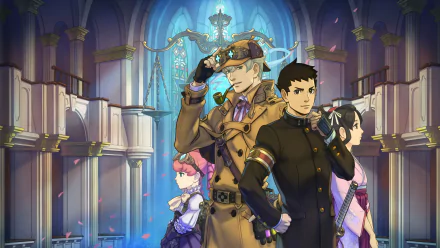 video game The Great Ace Attorney Chronicles HD Desktop Wallpaper | Background Image