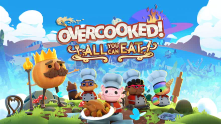 video game Overcooked! All You Can Eat HD Desktop Wallpaper | Background Image