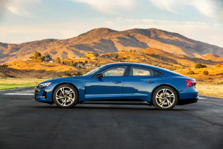  2022 Blue Audi e-tron GT Quattro