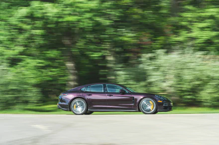  2021 Purple Porsche Panamera Turbo S (971)