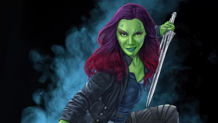 Guardians of the Galaxy Comic Gamora HD Desktop Wallpaper | Background Image