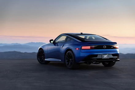  2023 Blue Nissan Z Performance