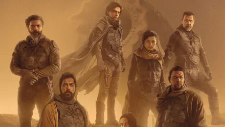 Oscar Isaac Rebecca Ferguson Josh Brolin Jason Momoa Zendaya Javier Bardem Timothée Chalamet movie Dune (2021) HD Desktop Wallpaper | Background Image